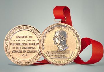 JSW Steel Salem Win’s the Highly Coveted Deming Prize for 2019